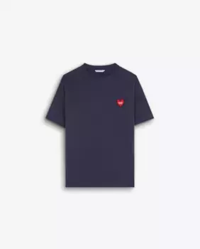 Мужская хлопковая футболка с короткими рукавами Scalpers, тёмно-синий