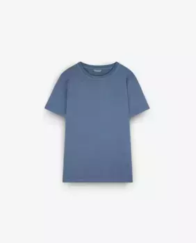 Мужская хлопковая футболка с короткими рукавами Scalpers, синий