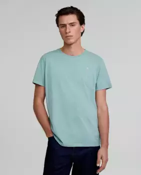 Мужская хлопковая футболка с короткими рукавами Scalpers, зеленый