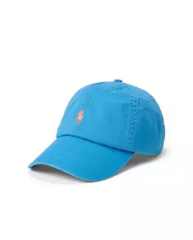 Мужская хлопковая кепка с вышитой лошадью Polo Ralph Lauren, цвет Azul Alba