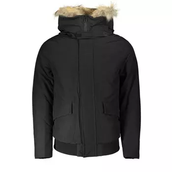 Мужская хлопковая куртка Woolrich, черный