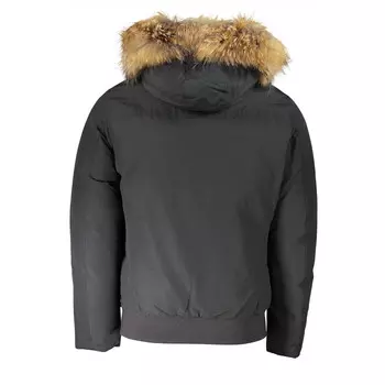 Мужская хлопковая куртка Woolrich, серый