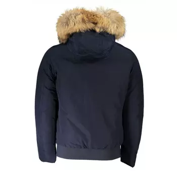 Мужская хлопковая куртка Woolrich, синий