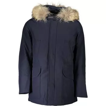 Мужская хлопковая куртка Woolrich, синий
