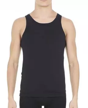 Мужская хлопковая майка Supreme HOM USA, черный