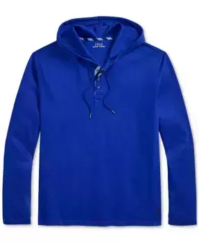 Мужская хлопковая пижама с капюшоном Polo Ralph Lauren, мультиколор