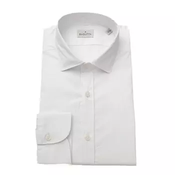 Мужская хлопковая рубашка Bagutta, белый