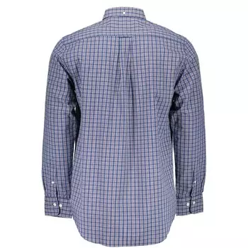 Мужская хлопковая рубашка Gant, фиолетовый