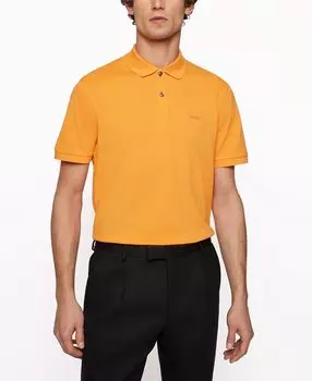 Мужская хлопковая рубашка-поло boss Hugo Boss, мульти