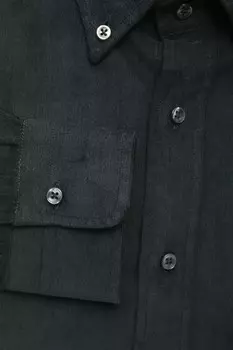 Мужская хлопковая рубашка Robert Friedman, черный