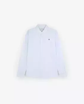 Мужская хлопковая рубашка стандартного кроя Scalpers, цвет Azul ndigo