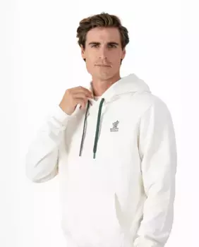 Мужская хлопковая толстовка с капюшоном Makarthy, белый