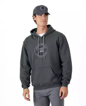 Мужская хлопковая толстовка с капюшоном Makarthy, темно-серый