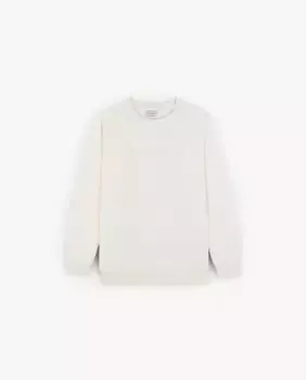 Мужская хлопковая толстовка с логотипом Scalpers, кремовый