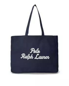 Мужская холщовая сумка с логотипом Polo Ralph Lauren, цвет Azul Melange