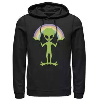 Мужская худи Alien Making A Rainbow Licensed Character