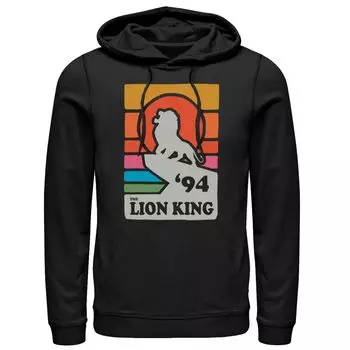 Мужская худи Disney King Lion King Vintage Pride '94 Rainbow Roar Licensed Character
