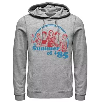 Мужская худи группового снимка "Stranger Things Summer Of '85" Licensed Character