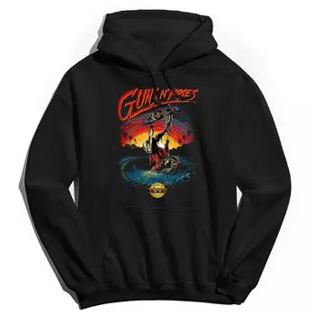Мужская худи Guns n' Roses Skate Skeleton Licensed Character