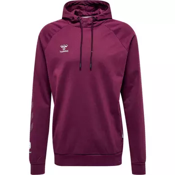 Мужская худи Hmlmove Grid для мультиспорта HUMMEL, цвет rot