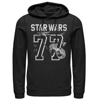 Мужская худи из джерси с графическим рисунком '77 Collegiate Jersey Dog Fight Star Wars