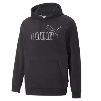 Мужская худи из флиса PUMA Essentials, черный