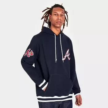 Мужская худи New Era Logo Select Atlanta Braves MLB, синий