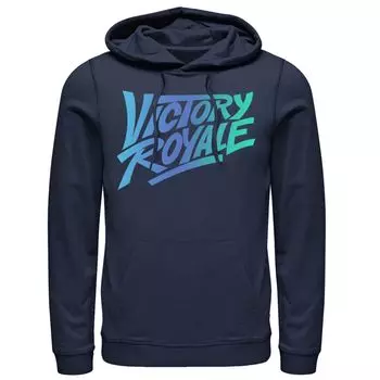 Мужская худи с градиентным логотипом Fortnite Victory Royale Licensed Character