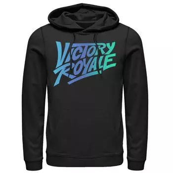 Мужская худи с градиентным логотипом Fortnite Victory Royale Licensed Character