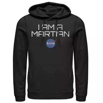 Мужская худи с графическим логотипом NASA I Am A Martian Licensed Character