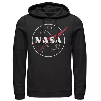 Мужская худи с графическим логотипом NASA в форме полого круга Licensed Character