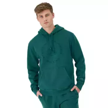 Мужская худи с графическим принтом минеральной окраски Champion, цвет midnight garden