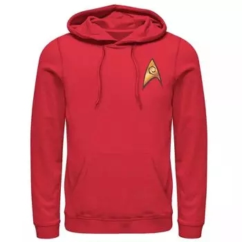 Мужская худи с инженерным значком оригинальной серии Star Trek Licensed Character