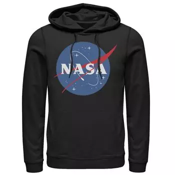 Мужская худи с классическим круглым логотипом NASA Licensed Character