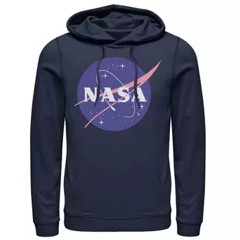 Мужская худи с классическим круглым логотипом NASA Licensed Character