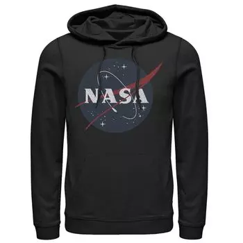 Мужская худи с классическим круглым логотипом NASA Licensed Character