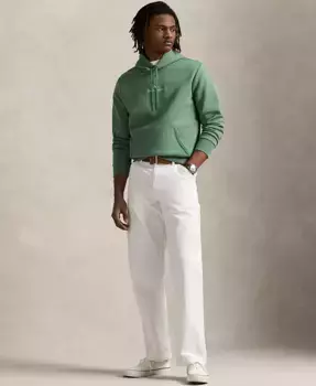 Мужская худи с логотипом Double-Knit Polo Ralph Lauren, зеленый