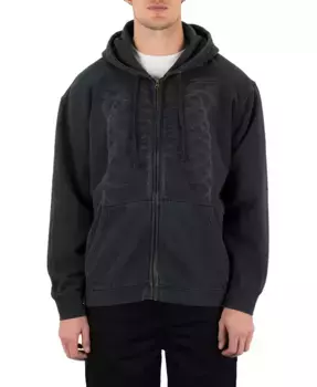 Мужская худи с молнией Bones Hurley, черный