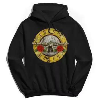 Мужская худи с потертостями Guns n' Roses Bullet Licensed Character
