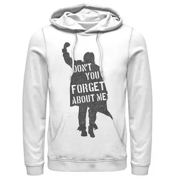 Мужская худи с силуэтом Breakfast Club Don't You Forget About Me Licensed Character