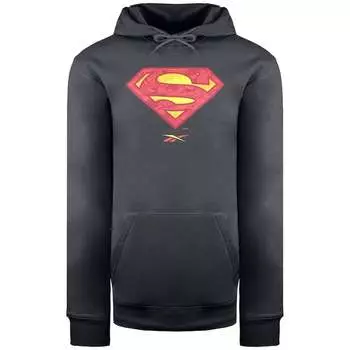 Мужская худи темно-графитового цвета X DC Superman Reebok, серый