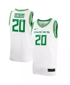 Мужская и женская баскетбольная майка Sabrina Ionescu White Oregon Ducks Replica Nike, белый