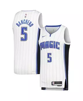 Мужская и женская белая майка Paolo Banchero Orlando Magic Swingman — Association Edition Nike, белый