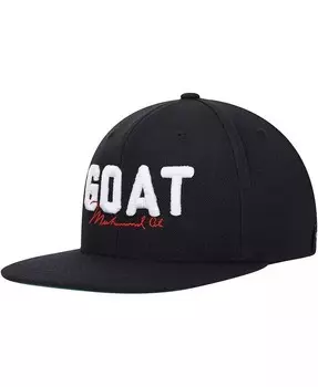 Мужская и женская черная шляпа-кепка Mohammed Ali GOAT Snapback Contenders Clothing, черный