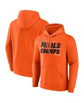 Мужская и женская фирменная оранжевая толстовка с капюшоном Las Vegas Aces Finals WNBA 2023 Champions Fanatics, оранжевый