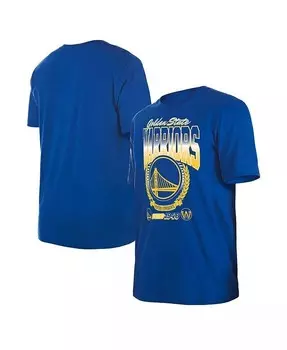 Мужская и женская футболка Royal Golden State Warriors Summer Classics New Era, синий