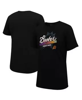 Мужская и женская футболка с рисунком Devin Booker Black Phoenix Suns 2023/24 City Edition Player Stadium Essentials, черный