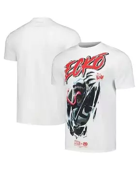 Мужская и женская футболка Unlimited White Venom Vengeance Ecko Unltd, белый