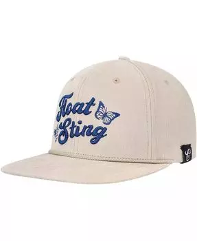 Мужская и женская коричневая кепка с застежкой-бабкой Mohammed Ali Float Sting Snapback Contenders Clothing, бежевый