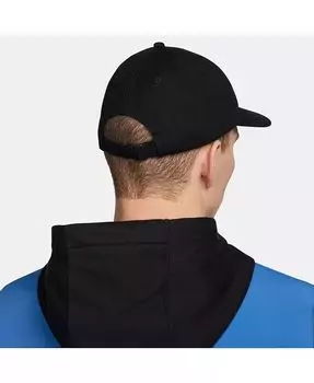 Мужская и женская регулируемая шляпа черного цвета Dunk Patch Club Nike, черный